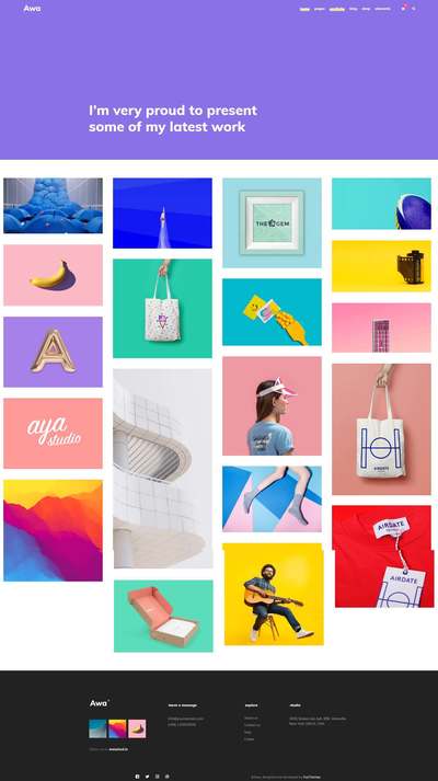 Pinterest Portfolio 1