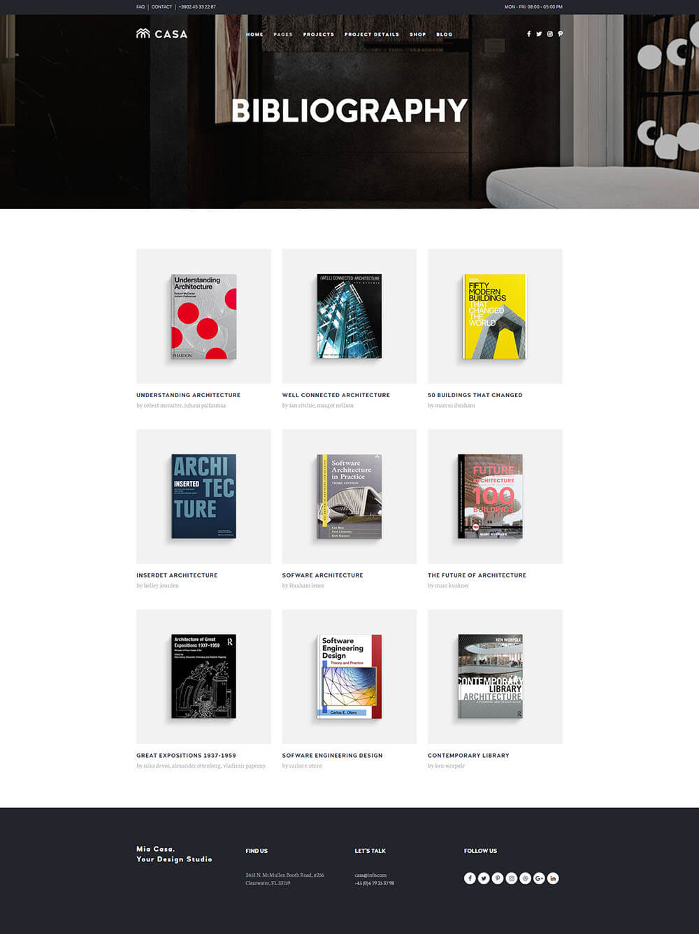 24 Casa Bibliography