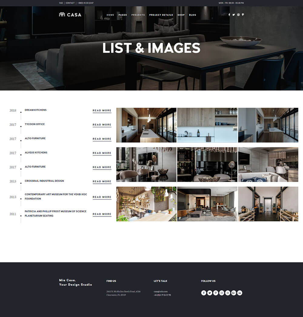 41 Casa Work Timeline Images