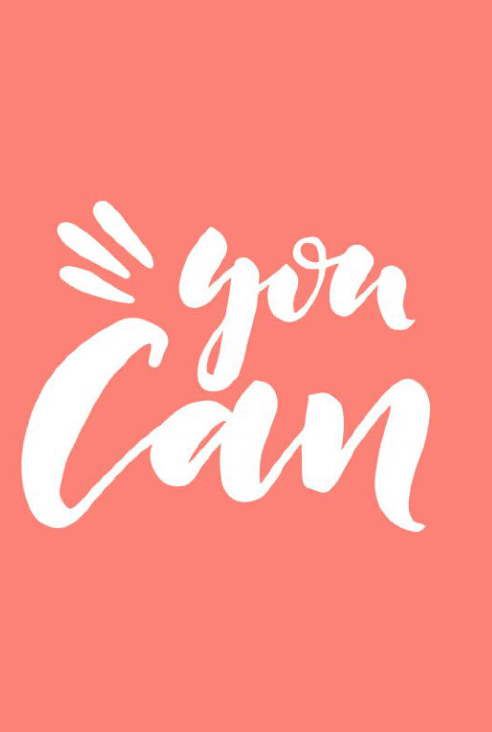 You can