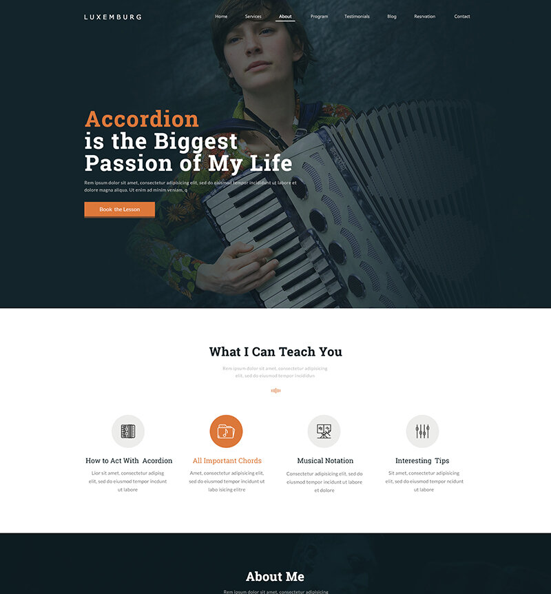 20 Luxemburg Acordion