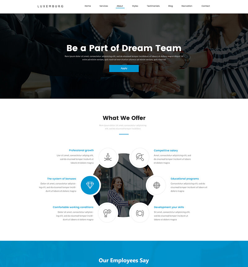 28 Luxemburg Pages Career