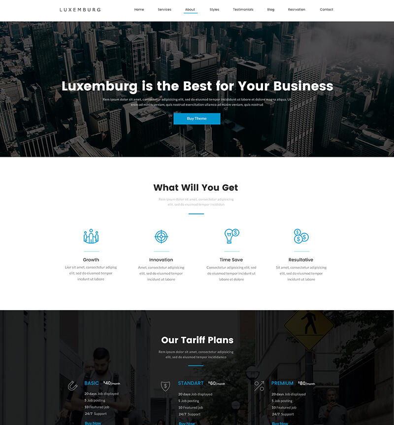 29 Luxemburg Pages Pricing