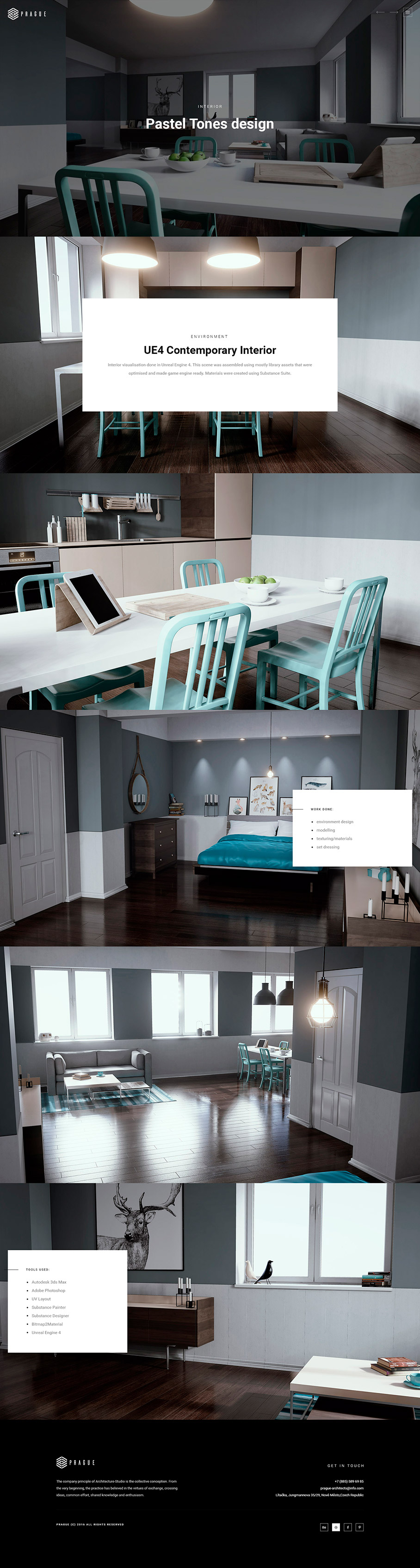 14 Project Detail Parallax Text